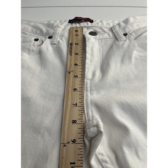 BCBG Maxazria Mid Rise Bootcut White Jeans‎ SZ 30x33 - Picture 4 of 6